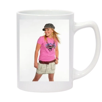 Hilary Duff 14oz White Statesman Mug