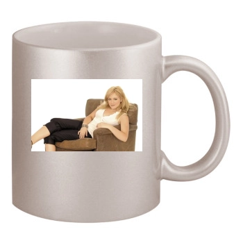 Hilary Duff 11oz Metallic Silver Mug