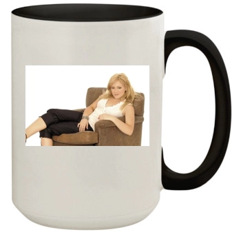 Hilary Duff 15oz Colored Inner & Handle Mug