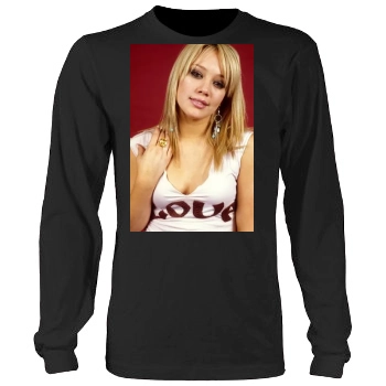 Hilary Duff Men's Heavy Long Sleeve TShirt