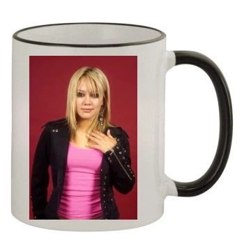 Hilary Duff 11oz Colored Rim & Handle Mug