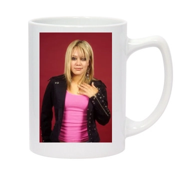 Hilary Duff 14oz White Statesman Mug