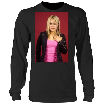 Hilary Duff Men's Heavy Long Sleeve TShirt