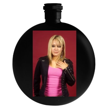 Hilary Duff Round Flask