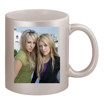 Hilary Duff 11oz Metallic Silver Mug