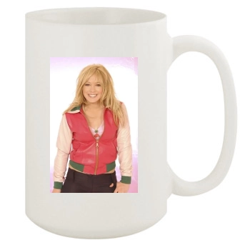 Hilary Duff 15oz White Mug