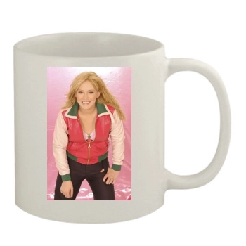 Hilary Duff 11oz White Mug