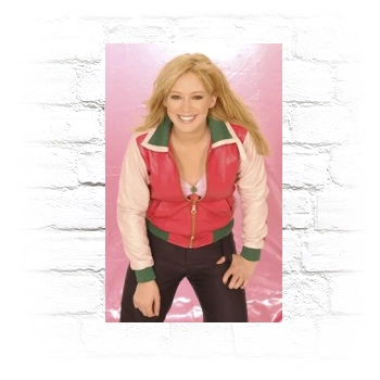 Hilary Duff Metal Wall Art