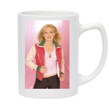 Hilary Duff 14oz White Statesman Mug