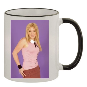 Hilary Duff 11oz Colored Rim & Handle Mug