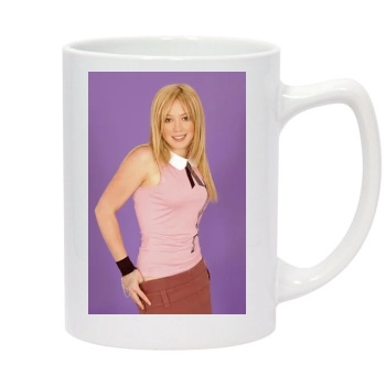 Hilary Duff 14oz White Statesman Mug