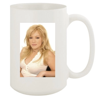 Hilary Duff 15oz White Mug