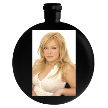 Hilary Duff Round Flask