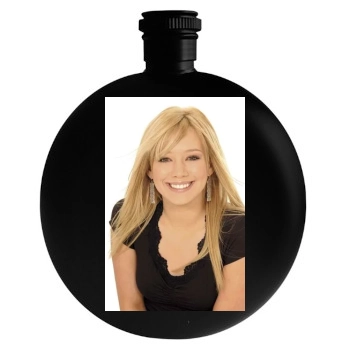 Hilary Duff Round Flask