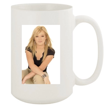 Hilary Duff 15oz White Mug