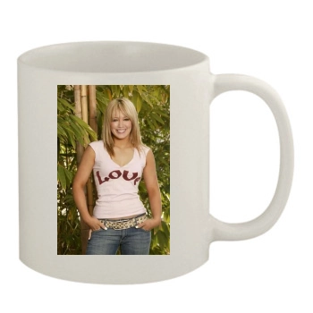 Hilary Duff 11oz White Mug