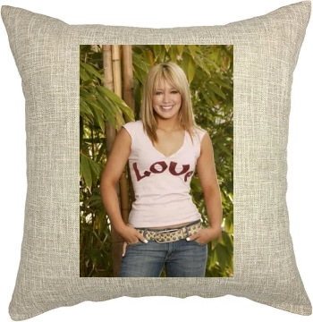 Hilary Duff Pillow