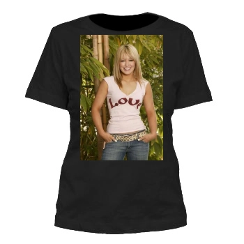 Hilary Duff Women's Cut T-Shirt