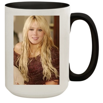 Hilary Duff 15oz Colored Inner & Handle Mug