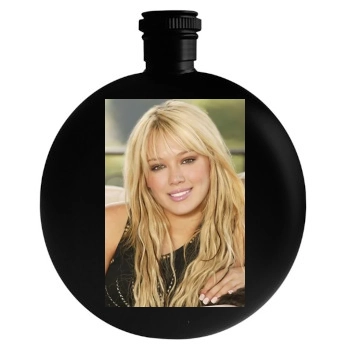 Hilary Duff Round Flask