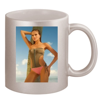 Tanya Mityushina 11oz Metallic Silver Mug