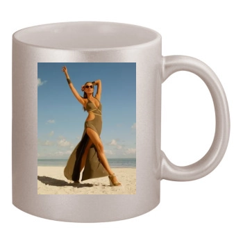 Tanya Mityushina 11oz Metallic Silver Mug