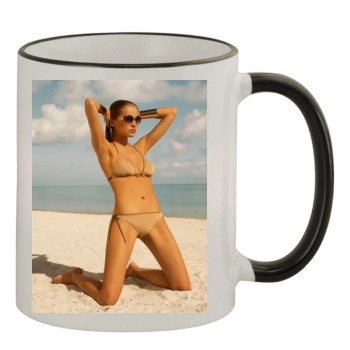 Tanya Mityushina 11oz Colored Rim & Handle Mug