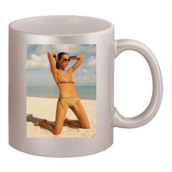 Tanya Mityushina 11oz Metallic Silver Mug