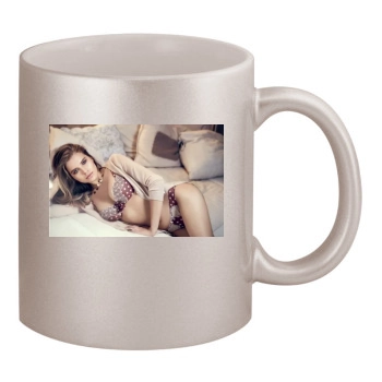 Tanya Mityushina 11oz Metallic Silver Mug