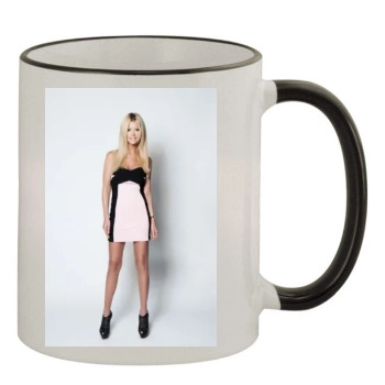 Tara Reid 11oz Colored Rim & Handle Mug