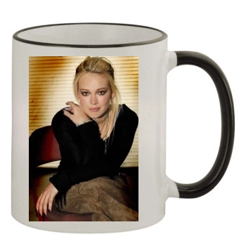 Hilary Duff 11oz Colored Rim & Handle Mug