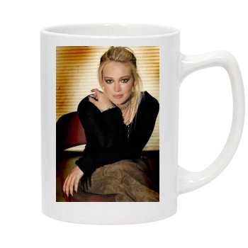 Hilary Duff 14oz White Statesman Mug