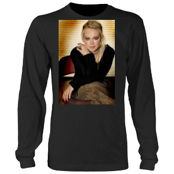 Hilary Duff Men's Heavy Long Sleeve TShirt