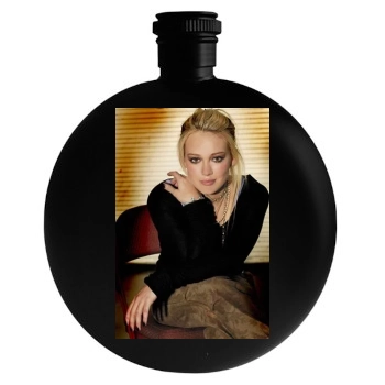 Hilary Duff Round Flask