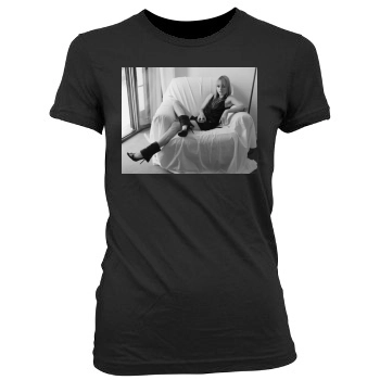 Taryn Manning Women's Junior Cut Crewneck T-Shirt