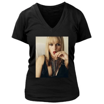 Taryn Manning Women's Deep V-Neck TShirt