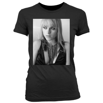 Taryn Manning Women's Junior Cut Crewneck T-Shirt