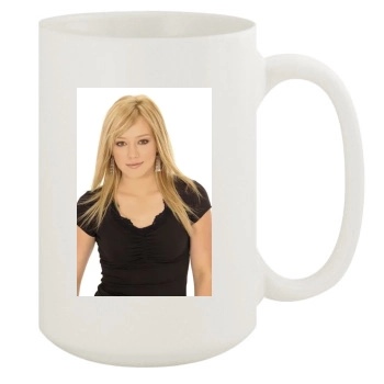 Hilary Duff 15oz White Mug