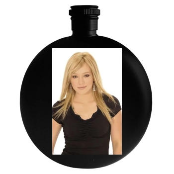 Hilary Duff Round Flask