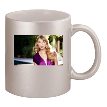 Taylor Swift 11oz Metallic Silver Mug