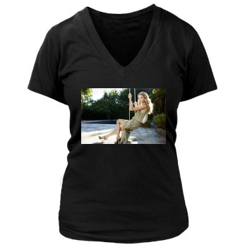 Taylor Swift Women's Deep V-Neck TShirt