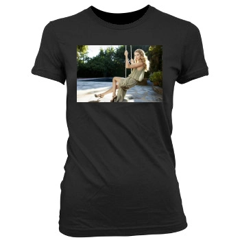 Taylor Swift Women's Junior Cut Crewneck T-Shirt