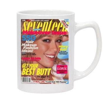 Hilary Duff 14oz White Statesman Mug