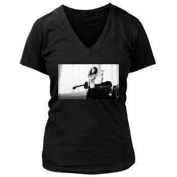 Taylor Swift Women's Deep V-Neck TShirt