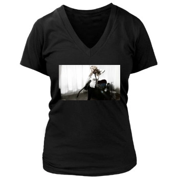 Taylor Swift Women's Deep V-Neck TShirt