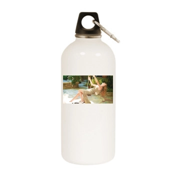 Taylor Swift White Water Bottle With Carabiner