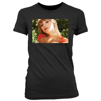 Taylor Swift Women's Junior Cut Crewneck T-Shirt