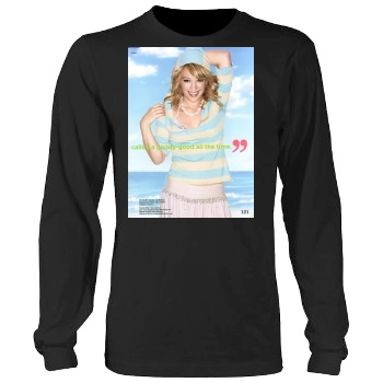 Hilary Duff Men's Heavy Long Sleeve TShirt