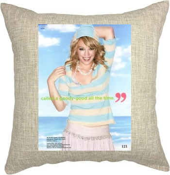 Hilary Duff Pillow