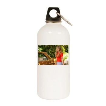 Taylor Swift White Water Bottle With Carabiner